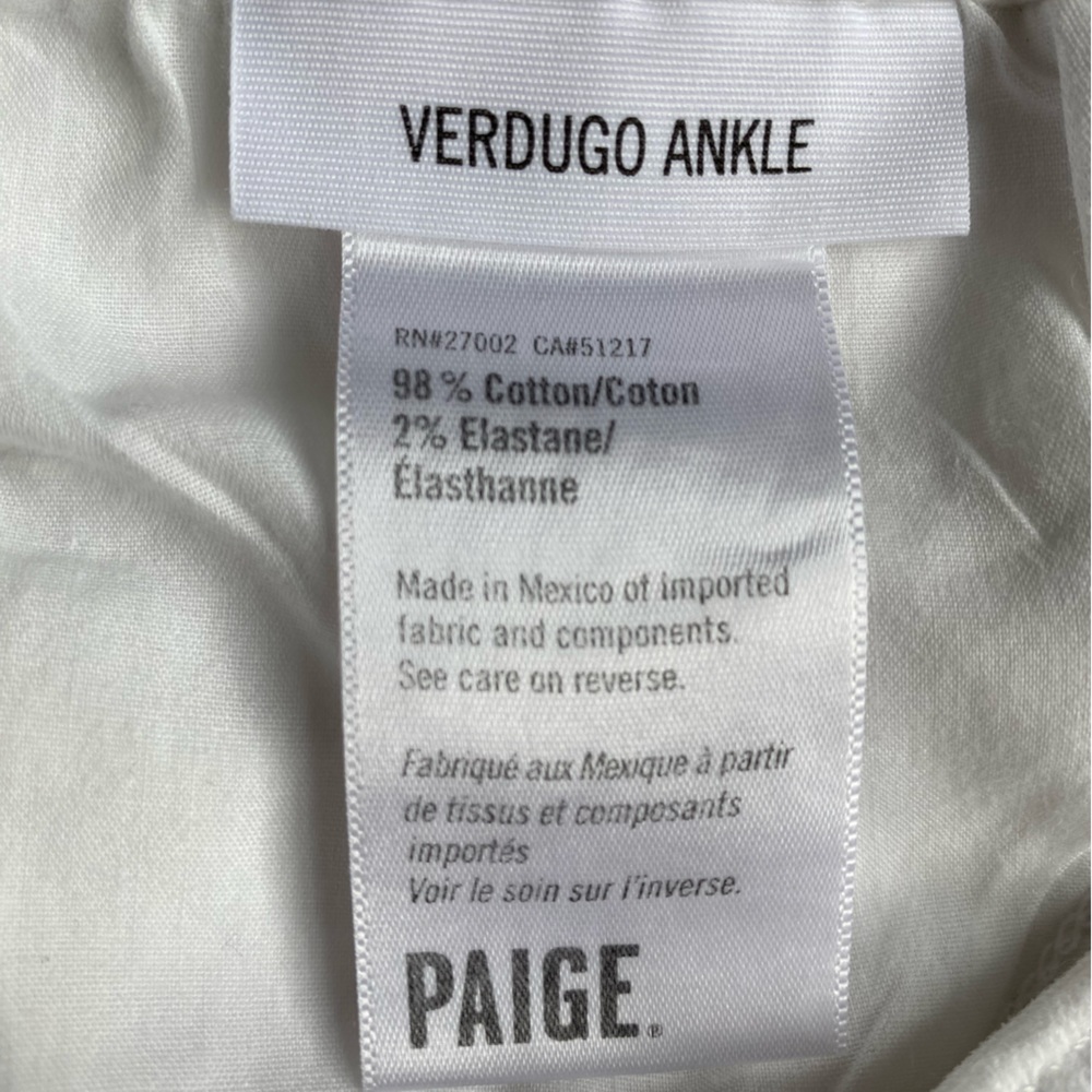 Paige Verdugo Ankle, size 29, white
